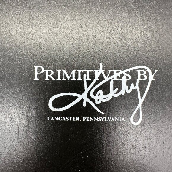 Primitives by Kathy Inset Box Sign 10 x 10 x 2 Black Create Life NEW - Picture 4 of 5